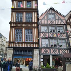 case a graticcio di Rouen